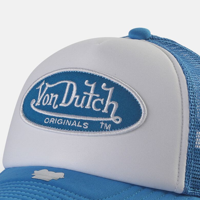 g&#252;nstig online kaufen Von Dutch Originals -Trucker Tampa Cap, white/blue F0817666-01122 von dutch shop